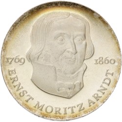 No reserve - Germany. DDR. 20 Mark - Ernst Moritz Arndt. 1985 A.