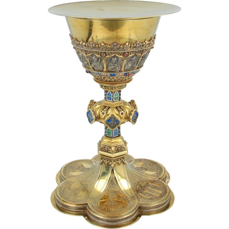 Miskelk zilver.