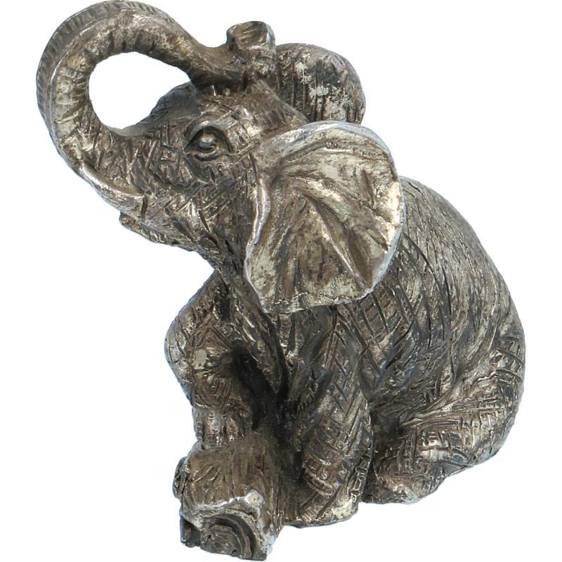 Olifant zilver.