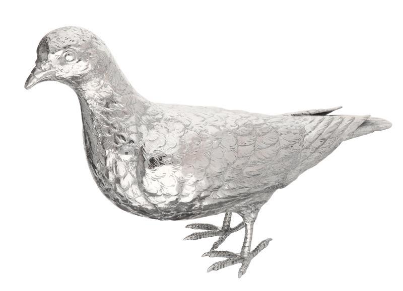 Duif zilver.