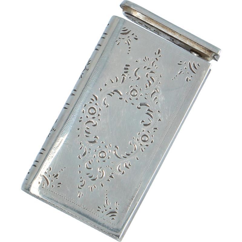 Luciferdoos zilver.