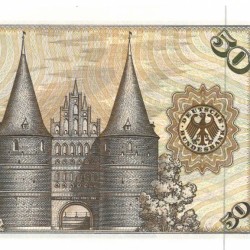 Germany 50 mark Banknote Type 1960 - About UNC