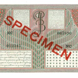 Netherlands-Indies 25 gulden Banknote Type 1946 - UNC