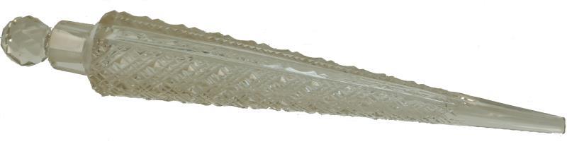 Antiek kristallen flacon.