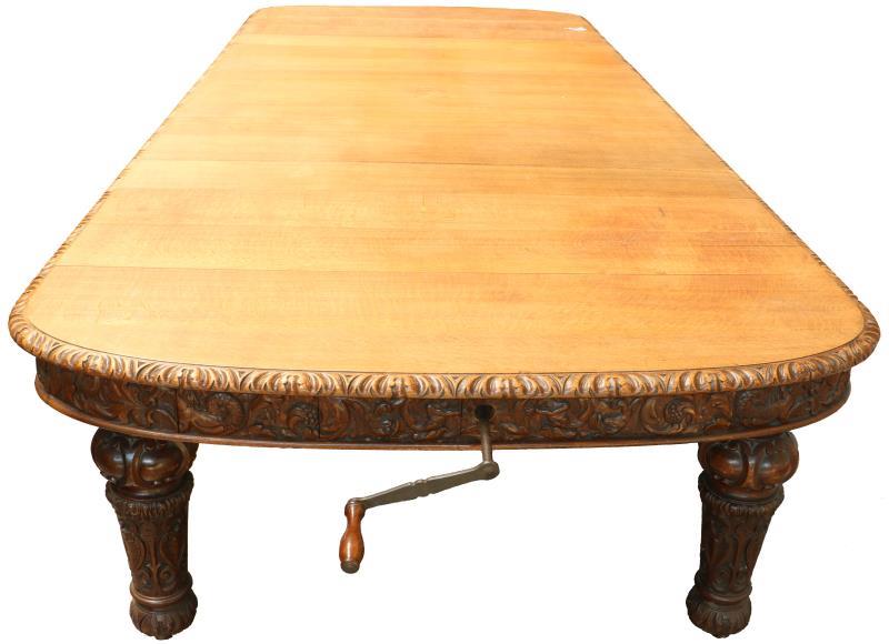 Coulissen tafel.