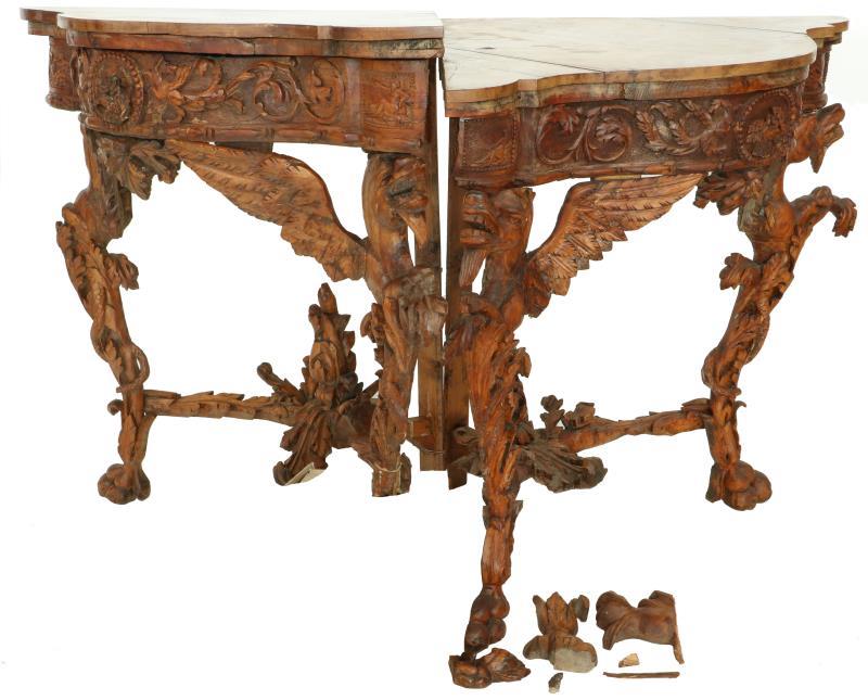 (2) Hoektafels.