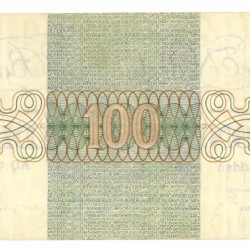 Nederland 100 gulden bankbiljet Type 1945 Geldzuivering - Zeer Fraai