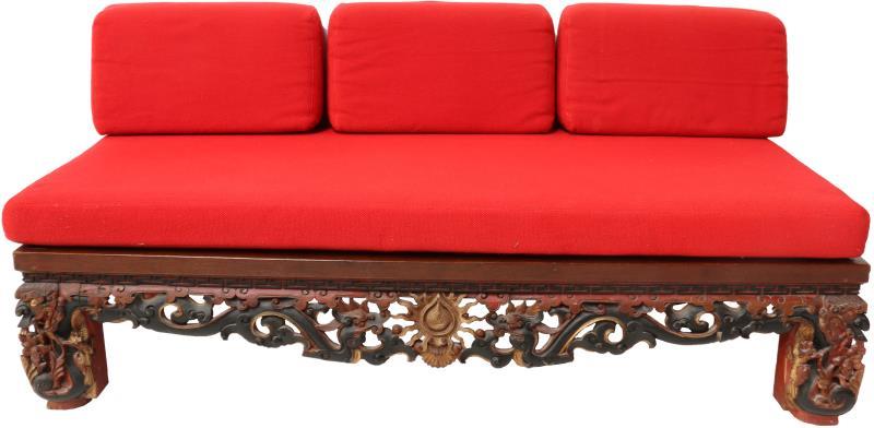 Indonesisch houten tafel.