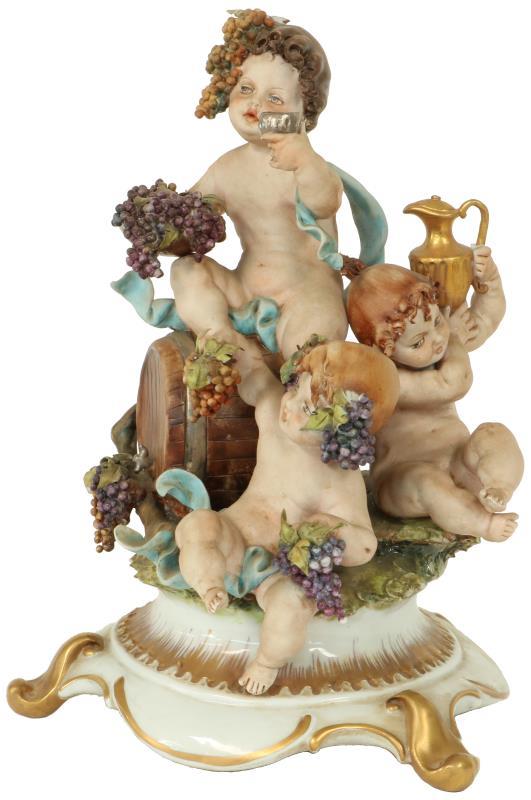 Capodimonte beeldengroep.