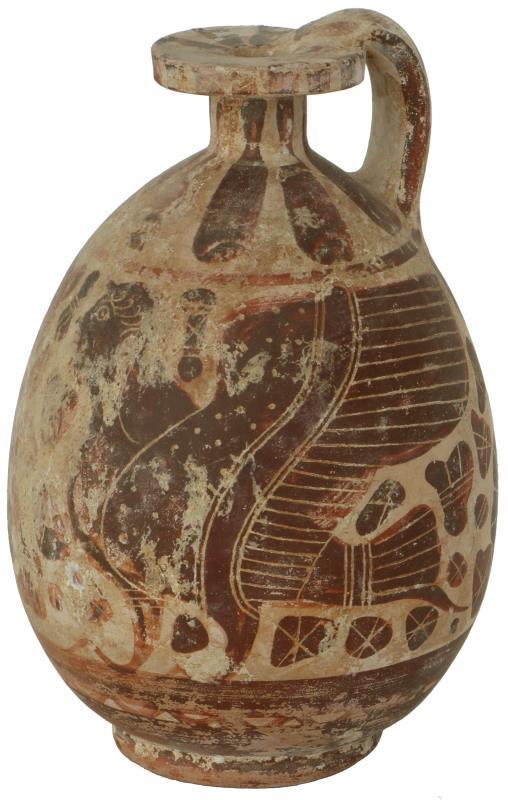 Terracotta kannetje.