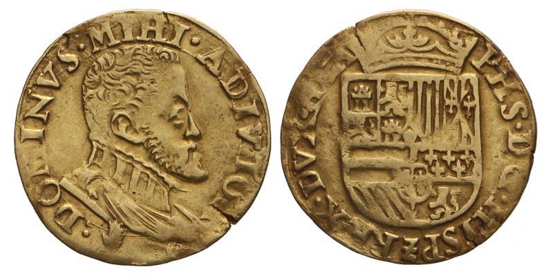Zuidelijke Nederlanden. Brabant, Antwerpen. Philips II. Halve Reaal. z.j.