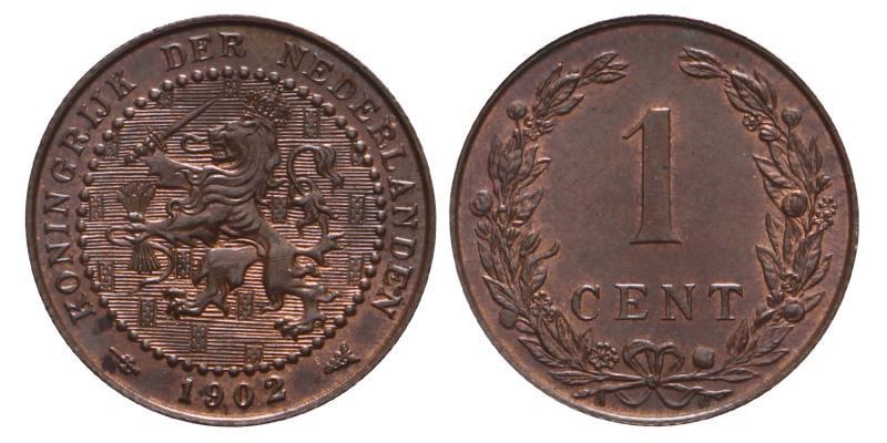 1 cent Wilhelmina 1902. FDC.