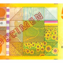 Nederland 50 gulden Specimen Type 1982 Zonnebloem - UNC