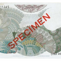 Nederland 25 gulden Bankbiljet Type 1947 Flora - Prachtig