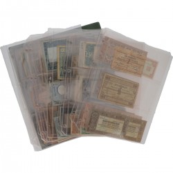 Album with 60 banknotes from different countries