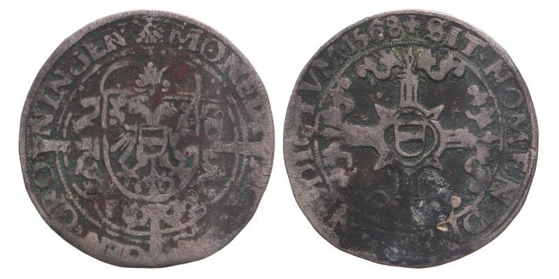 1568. Nederland Groningen-stad. Dubbele Jager.