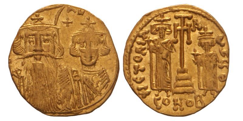 Byzantine Empire. Solidus. Constans II. 641-668.