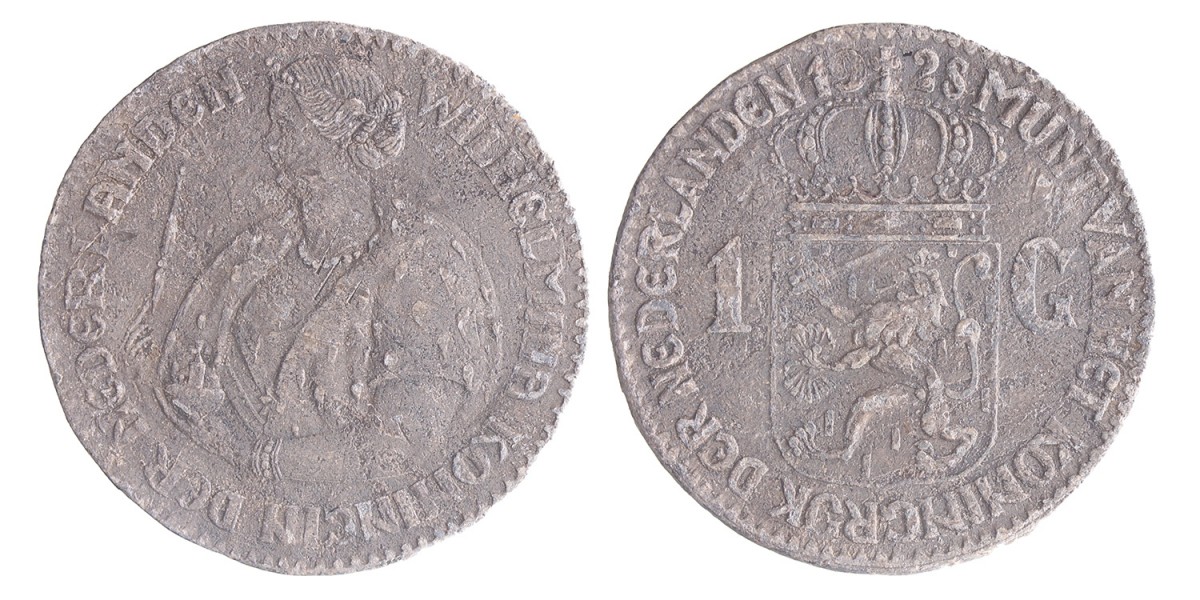 1928. Nederland. Proefontwerp Gulden.