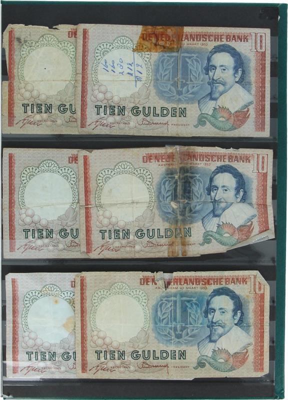 Nederland. Lot diversen. Bankbiljet. Type div. - Zeer Goed / Fraai / Zeer Fraai.