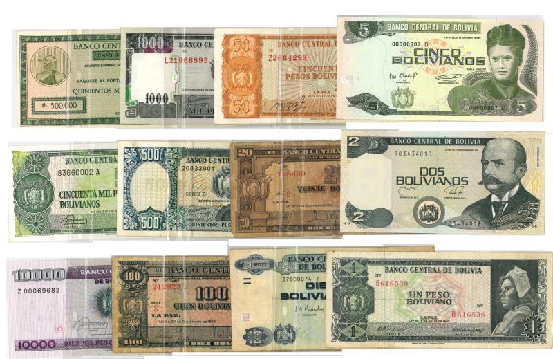 Bolivia. Bankbiljet. - UNC.