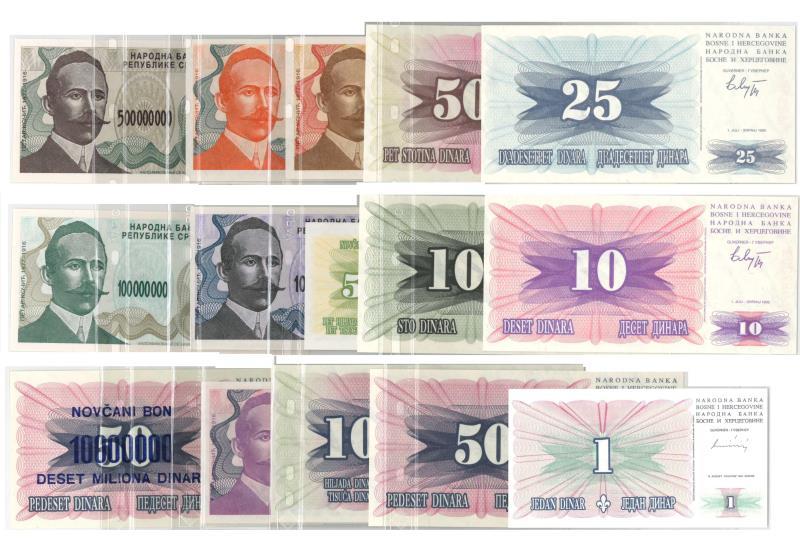 Bosnia. Bankbiljet. - UNC.