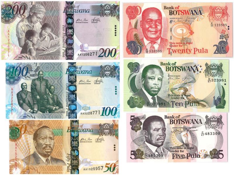 Botswana. Bankbiljet. - UNC.