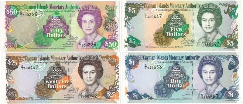 Cayman Islands. Bankbiljet. - UNC.
