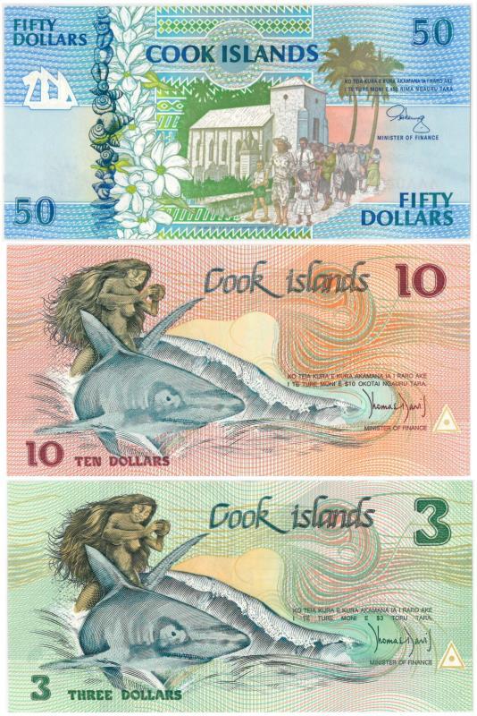 Cook Islands. Bankbiljet. - UNC.