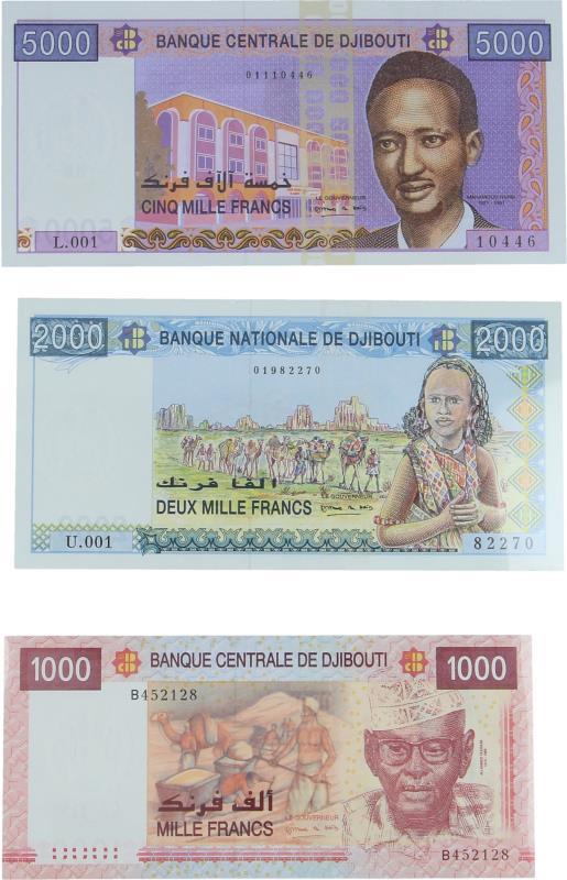 Djibouti. Bankbiljet. - UNC.