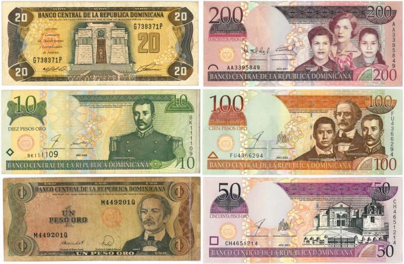 Dominicaanse republiek. Bankbiljet. - VF-UNC.
