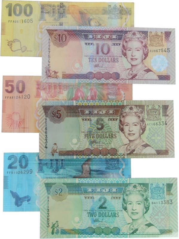 Fiji. Bankbiljet. - VF-UNC.