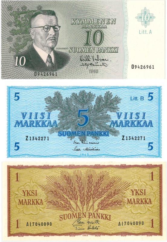 Finland. Bankbiljet. - UNC.