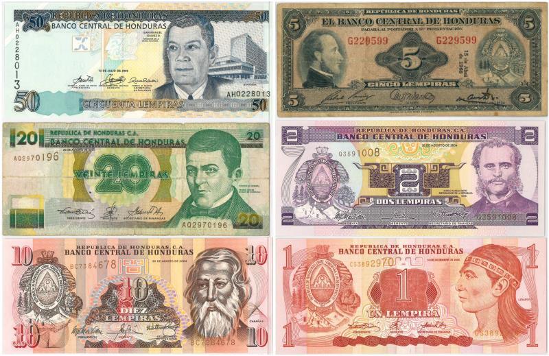 Honduras. Bankbiljet. - VF-UNC.