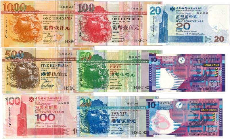 Hong Kong. Bankbiljet. - XF.