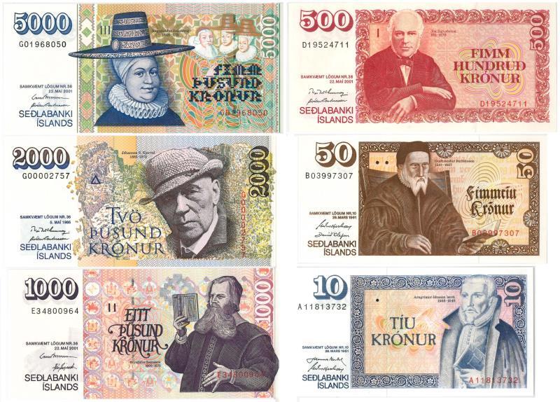 Iceland. Bankbiljet. - UNC.