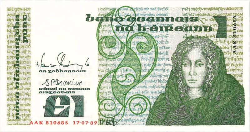 Ierland. Bankbiljet. - UNC.