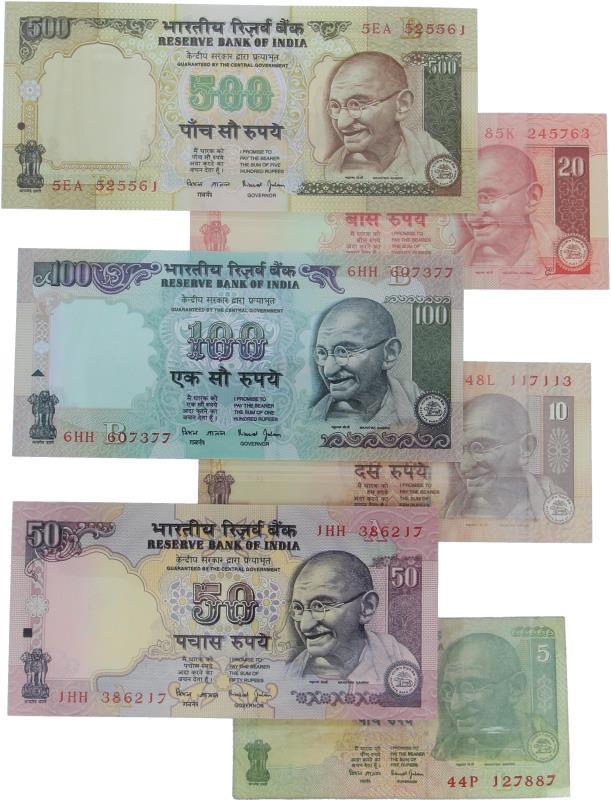 India. Bankbiljet. - UNC.