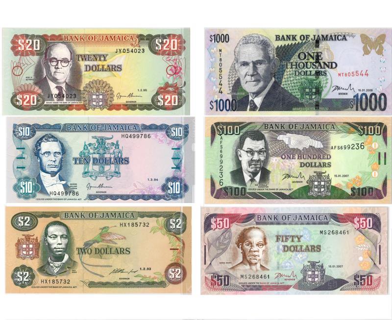 Jamaica. Bankbiljet. - UNC.