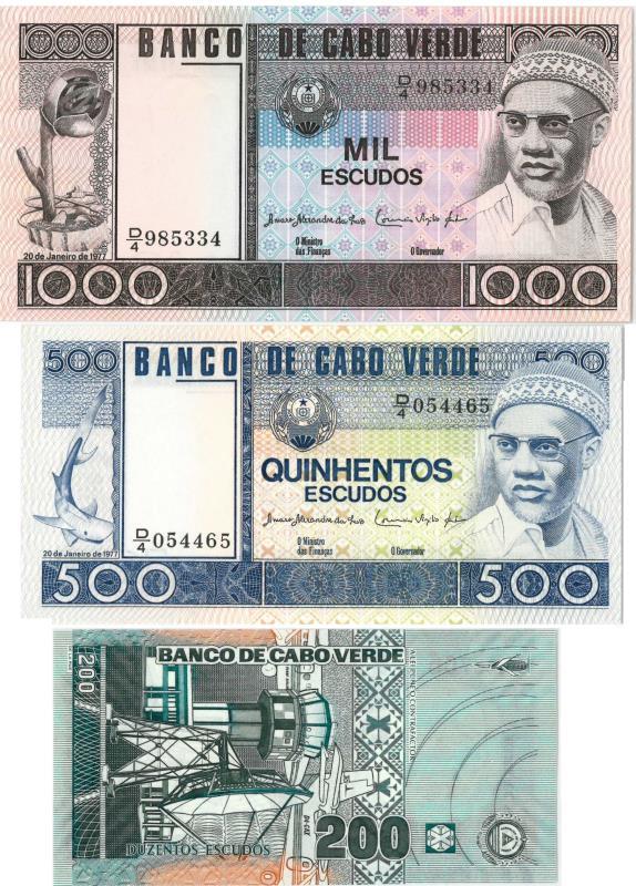 Kaapverdië. Bankbiljet. - UNC.