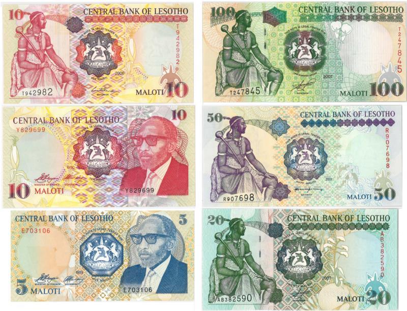 Lesotho. Bankbiljet. - UNC.