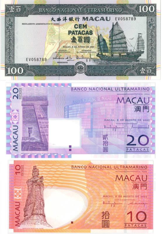 Macau. Bankbiljet. - UNC.