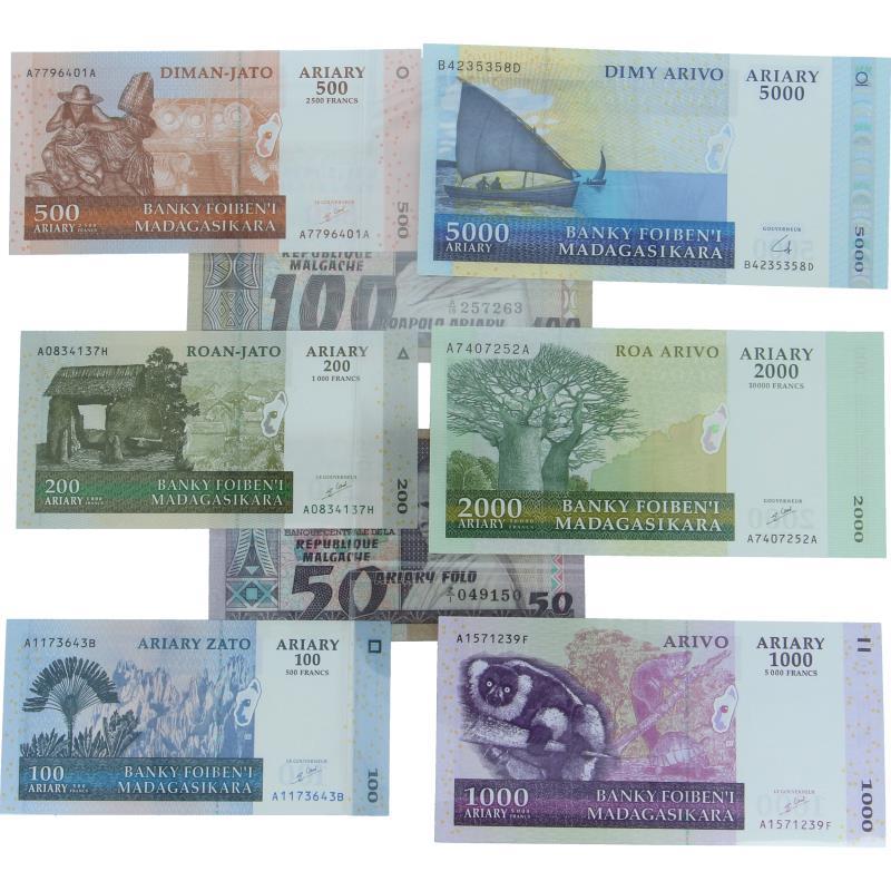 Madagascar. Bankbiljet. - UNC.