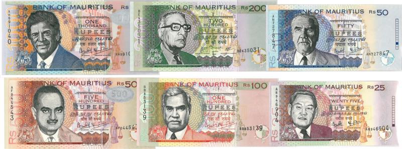 Mauritius. Bankbiljet. - UNC.