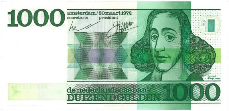 Nederland. 1000 gulden. Bankbiljet. Type 1972. - Prachtig.