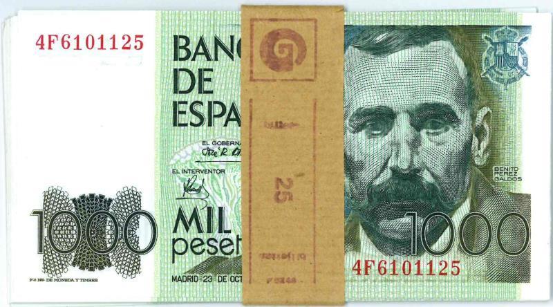 Spanje. Bankbiljet. - UNC.