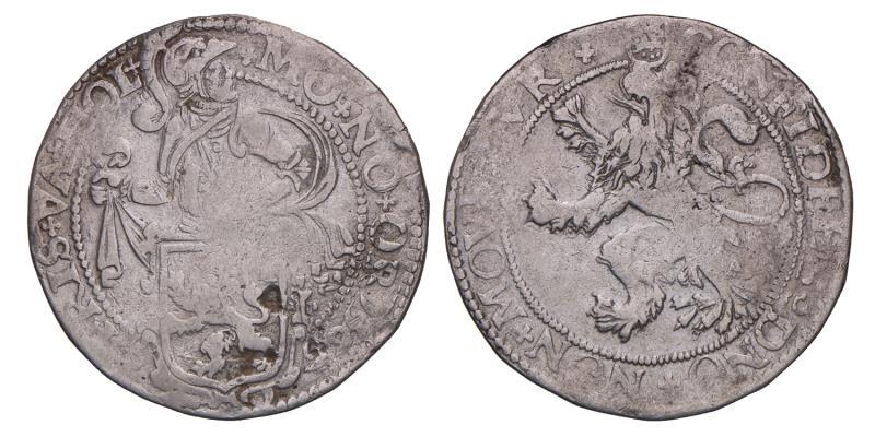 Leeuwendaalder Friesland 1594. Fraai.