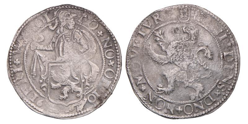 Leeuwendaalder Friesland 1601. Zeer Fraai -.