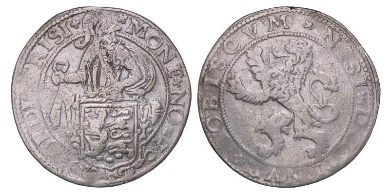 Leeuwendaalder Friesland 1604. Fraai +.