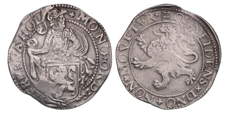 Leeuwendaalder Friesland 1602. Fraai / Zeer Fraai.