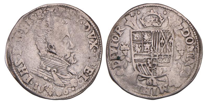 Vijfde philipsdaalder Gelderland 1566. Fraai / Zeer Fraai.